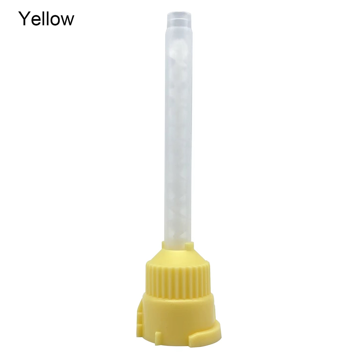 50Pcs Dental Materials Dentistry Silicone Rubber Conveying Mixing Head Disposable Impression Nozzles Mixing Tips Mixing Tube