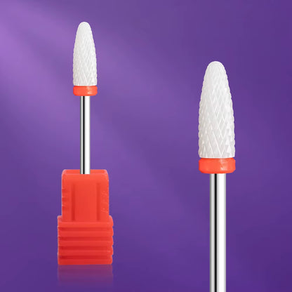 1Pc Nail Drill Bit Rotate Burr Milling Nail Cutter Bits Electric Drill Machine for Manicure Pedicure Tools